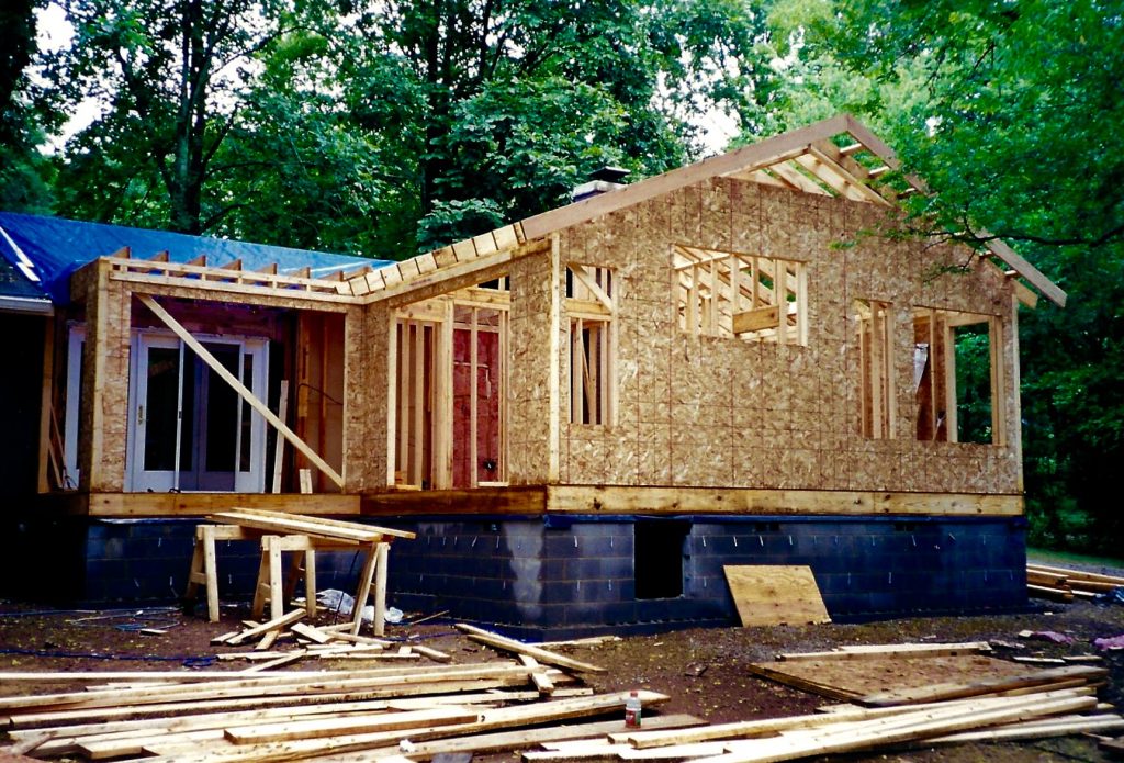 Building a strong house is a slow, methodical process