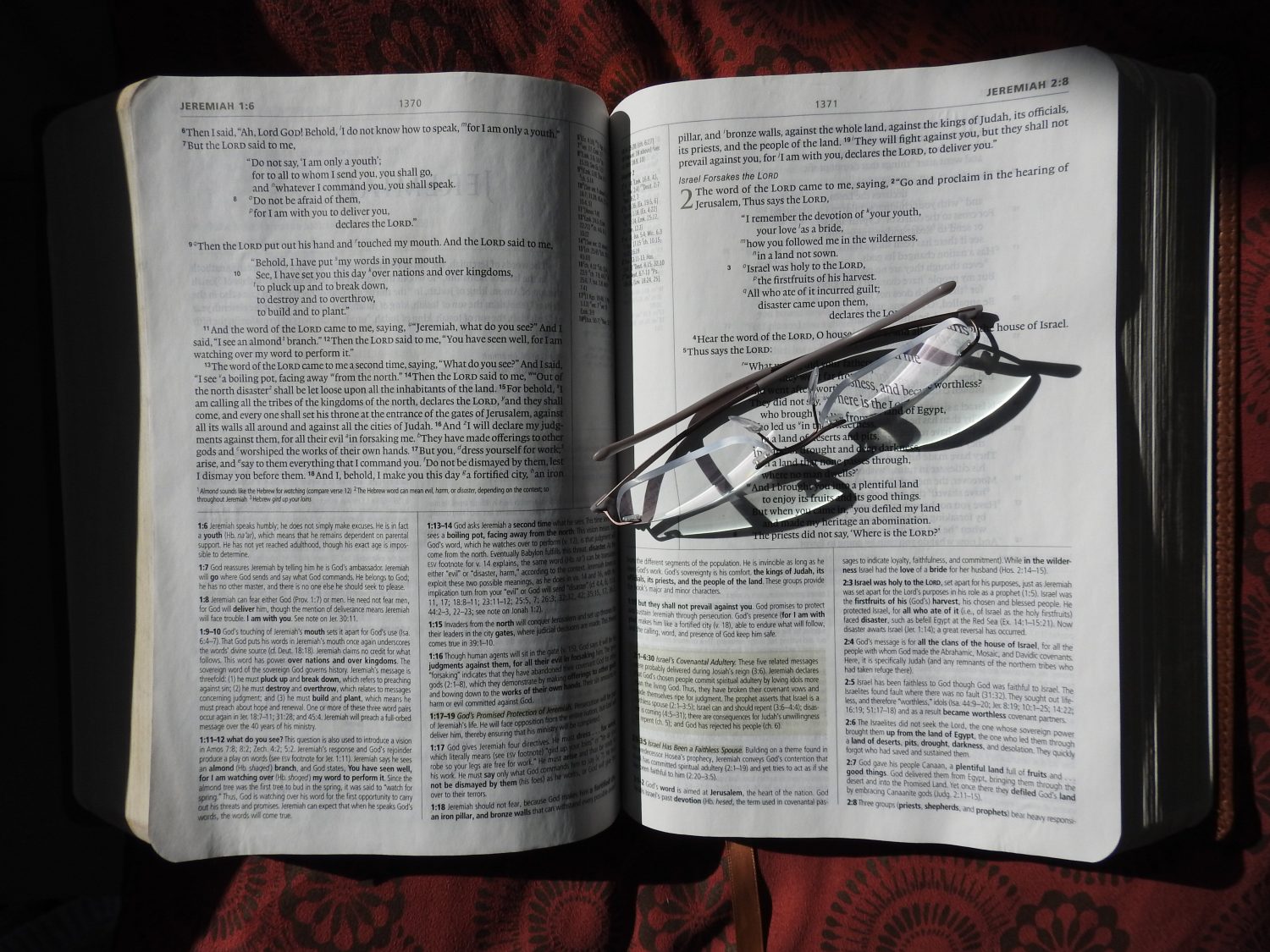 His spoken and written Word